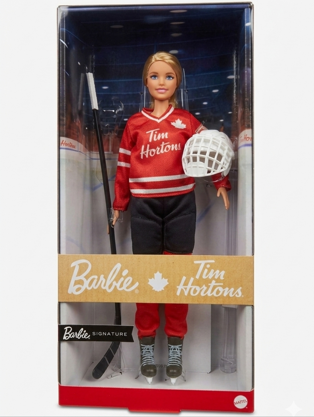 Barbie Signature Tim Hortons Hockey Player Doll NIB Special Edition Collectible